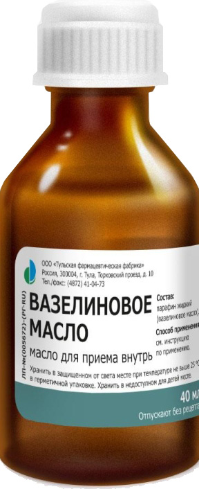 Масло Вазелиновое 40мл Тульская Фф