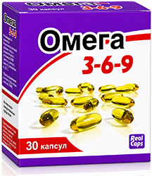Омега 3-6-9 капсулы 30 шт. РеалКапс
