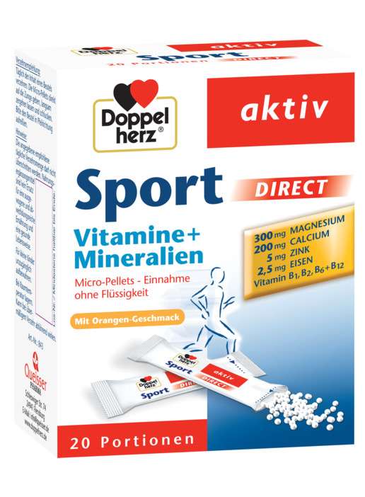 Доппельгерц Актив Спорт 20 шт. саше Queisser Pharma GmbH & Co.