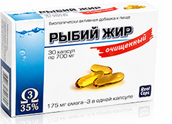 Рыбий Жир Реалкапс капсулы 700мг Очищенный 30 шт. РеалКапс