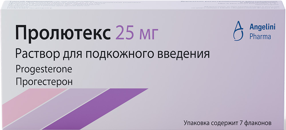 Пролютекс 25мг 1,112мл 7 шт. раствор для подкожного введения