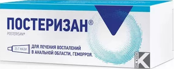Постеризан 25г мазь для ректального и наружного применения Др. Каде Фармацевтическая Фабрика ГмбХ