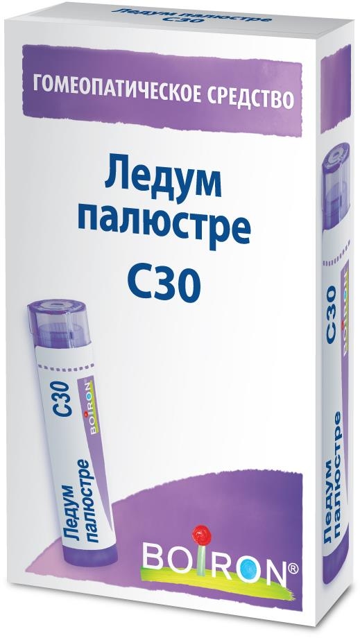 Ледум Палюстре С30 4г гранулы гомеопатические