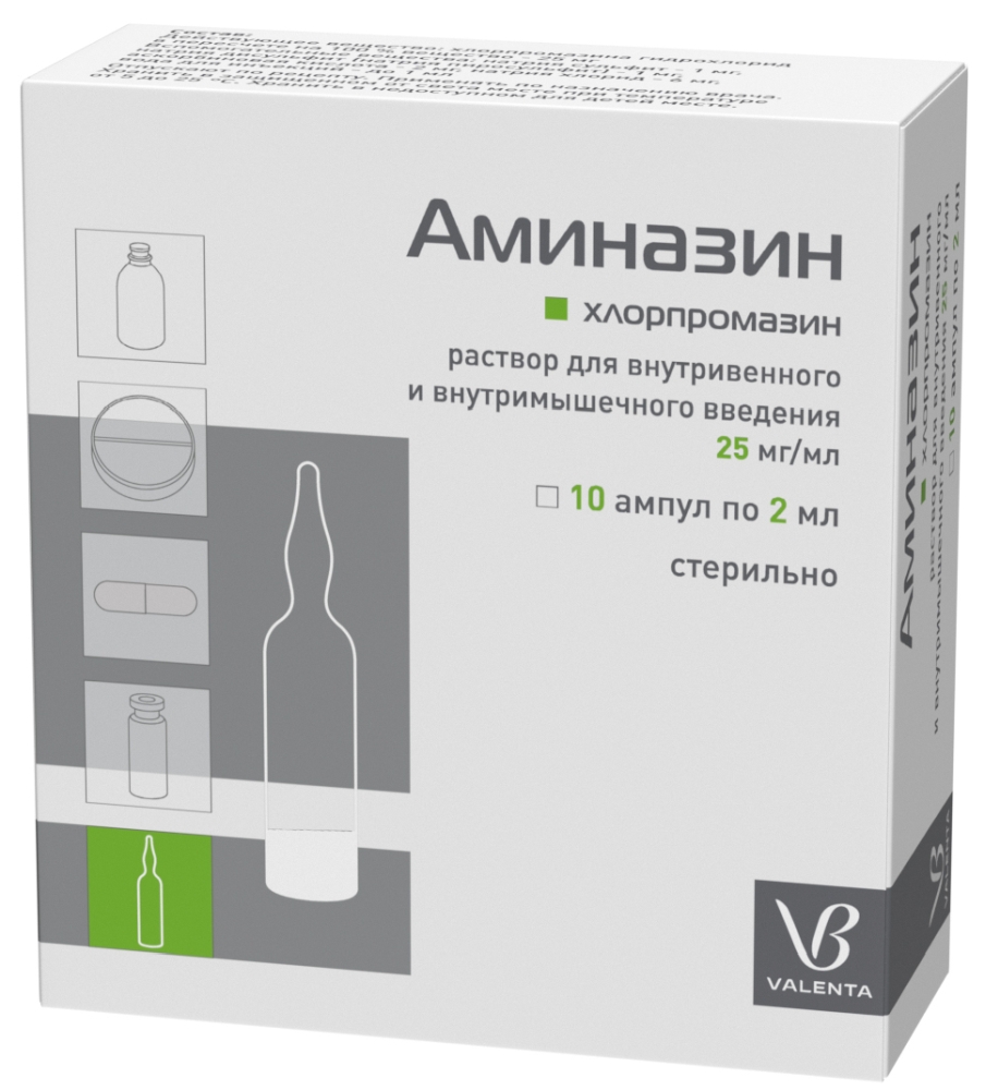 Аминазин 25мг/мл 2мл 10 шт. раствор для внутривенного и внутримышечного  введения Новосибхимфарм купить по цене от 223 руб в Москве, заказать с  доставкой, инструкция по применению, аналоги, отзывы