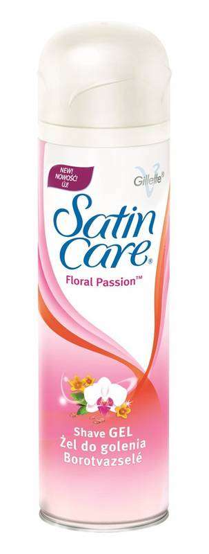Satin care гель для бритья для женщин pure and delicate 200мл