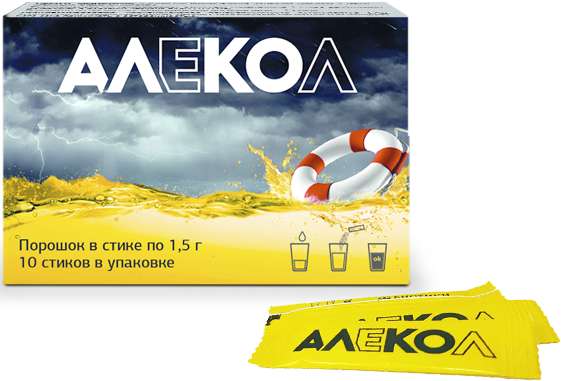 

АЛЕКОЛ порошок 1,5г 10 шт.