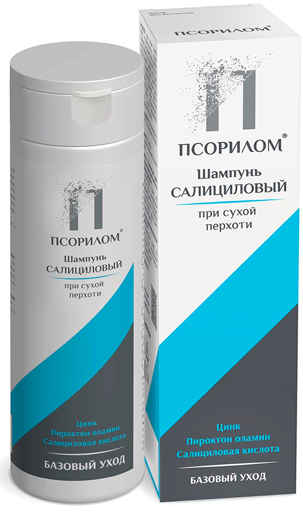 Псорилом шампунь салициловый от сухой перхоти 200мл