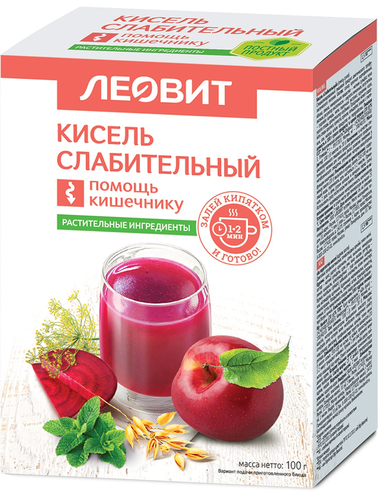 Леовит биоинновации кисель диетический слабительный 20г 5 шт.