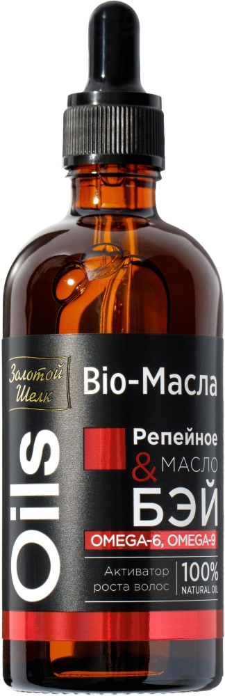 Золотой Шелк Био-Масла масло Репейное/Бэй 100мл