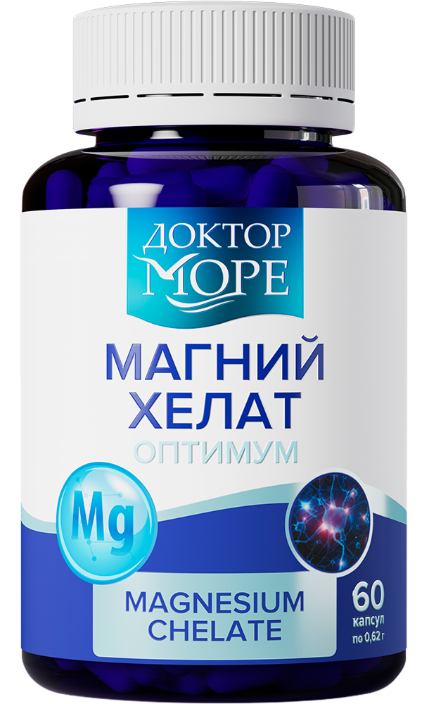Доктор море магния хелат оптимум капсулы 60 шт.