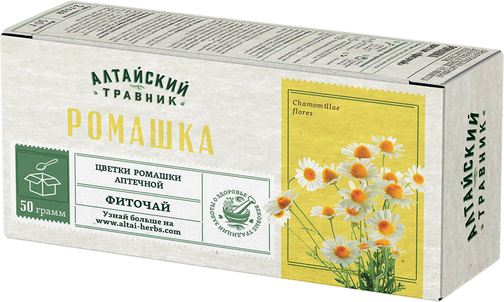 Ромашка цветки фиточай 50г