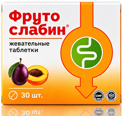 Фрутослабин таблетки жевательные 30 шт.