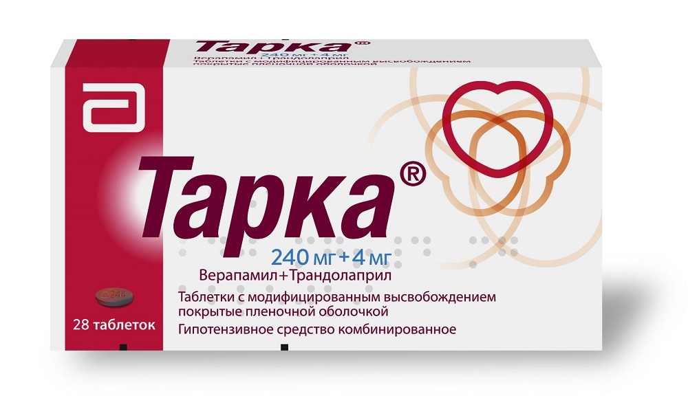 

ТАРКА таблетки 4 мг+240 мг 28 шт.