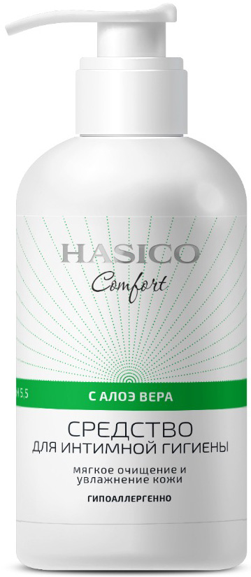 Хасико мыло интимное 250мл Алоэ Вера