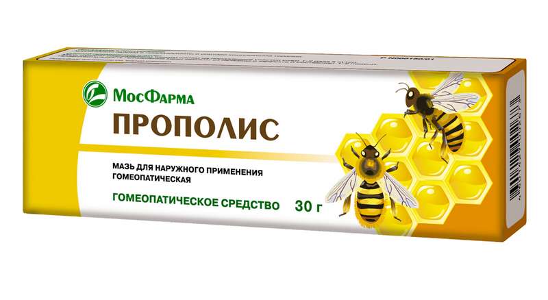 

ПРОПОЛИС 30г мазь гомеопатическая