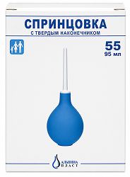 Альпина пласт спринцовка б n5 (95мл) с твердым наконечником