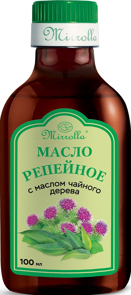 Мирролла масло репейное чайное дерево 100мл