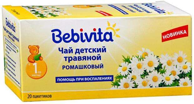 

БЭБИВИТА чай Ромашковый 4+ 200г