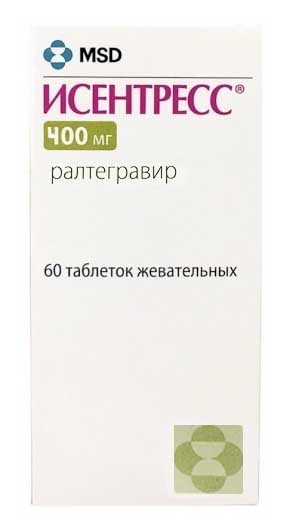 

ИСЕНТРЕСС таблетки 400 мг 60 шт.