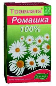 

ТРАВИАТА ТРАВЯНОЙ ЧАЙ Ромашка 20 шт. фильтр-пакет Эвалар