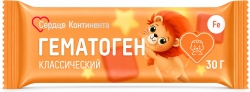 Сердце Континента гематоген классический для детей с 3 лет 30г