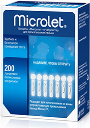 Микролет ланцеты 200 шт.
