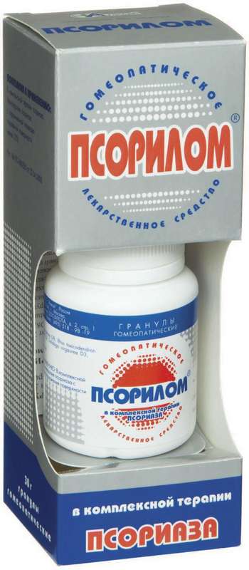 

ПСОРИЛОМ 30г гранулы
