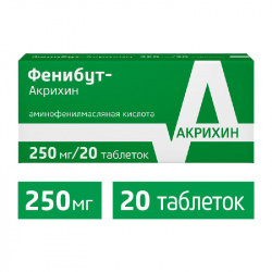 

ФЕНИБУТ-АКРИХИН таблетки 250 мг 20 шт.