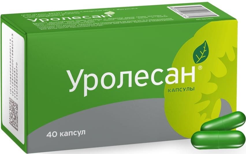 Уролесан 40 шт. капсулы Озон