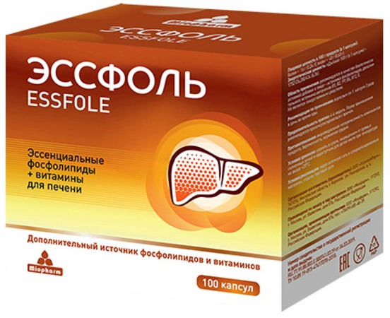 

ЭССФОЛЬ капсулы 100 шт.