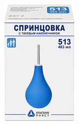 Альпина пласт спринцовка б n13 (483мл) с твердым наконечником