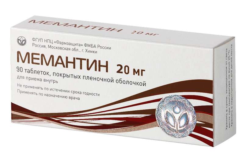 

МЕМАНТИН таблетки 20 мг 90 шт.
