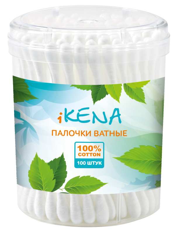 

ИКЕНА ватные палочки гигиенические 100 шт. банка