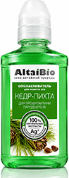 Алтайбио ополаскиватель для полости рта профилактика пародонтоза Кедр-пихта 400мл