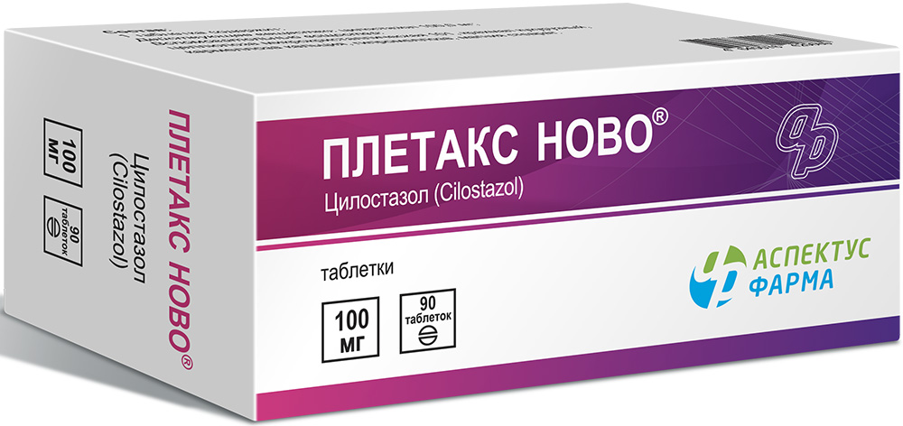 Плетакс ново 100мг 90 шт. таблетки