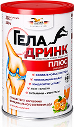 Геладринк Плюс Апельсин 340г