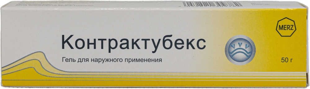 Контрактубекс 50г гель для наружного применения