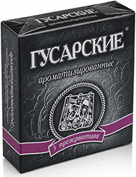 Гусарские презервативы ароматизированные 3 шт.