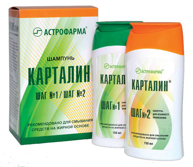 

КАРТАЛИН шампунь шаг N1/шаг N2