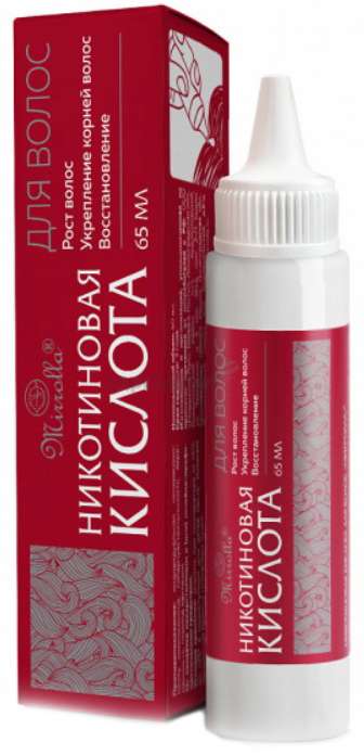 МИРРОЛЛА НИКОТИНОВАЯ КИСЛОТА ДЛЯ ВОЛОС 65мл