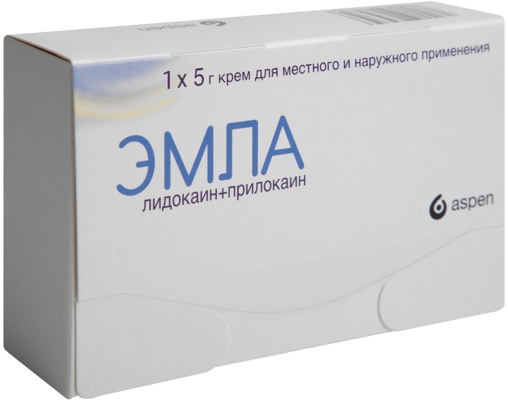 Эмла 5г крем для местного/наружного применения