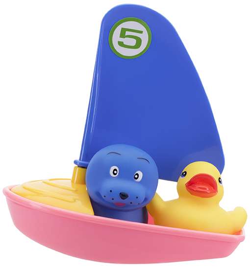 

КУРНОСИКИ игрушка для ванной Веселая регата арт.25087