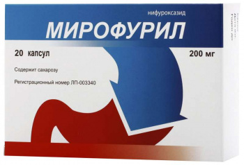 

МИРОФУРИЛ 200мг 20 шт. капсулы Обнинская химико-фармацевтическая компания