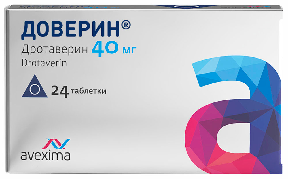 Доверин 40мг 24 шт. таблетки Анжеро-Судженский химико-фармацевтический завод (Авексима Сибирь), фото №1