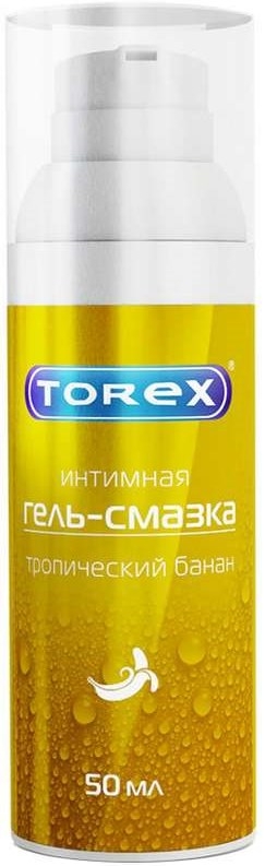 Торекс гель-смазка Тропический Банан 50мл Бергус 000