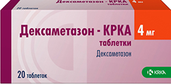 Дексаметазон-крка 4мг 20 шт. таблетки