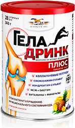 Геладринк плюс ананас 340г
