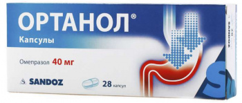 

ОРТАНОЛ капсулы 40 мг 28 шт.