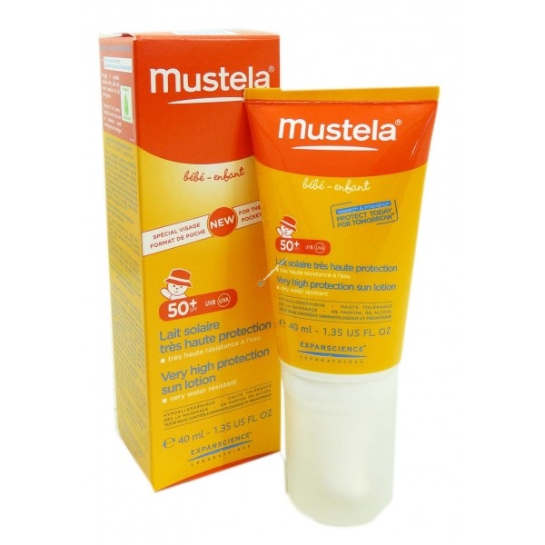 

МУСТЕЛА БЕБЕ молочко солнцезащитное SPF50+ 40мл