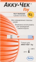 Акку-Чек Гоу тест-полоски 50 шт.